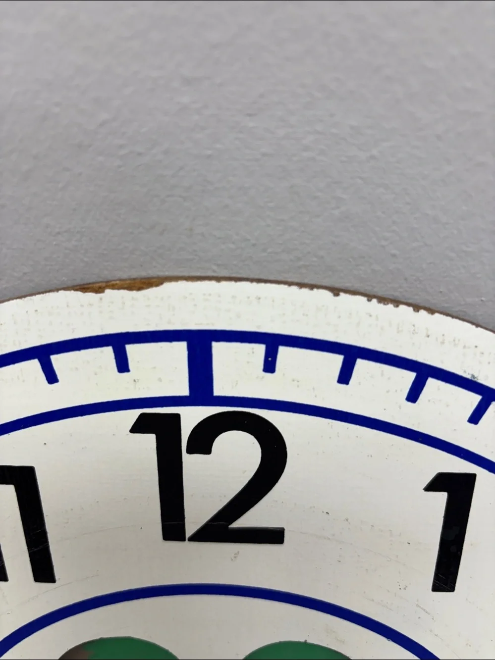 Vtg Judy Instructo Large Primary Clock Gears Educational Toy 204054 Tell Time